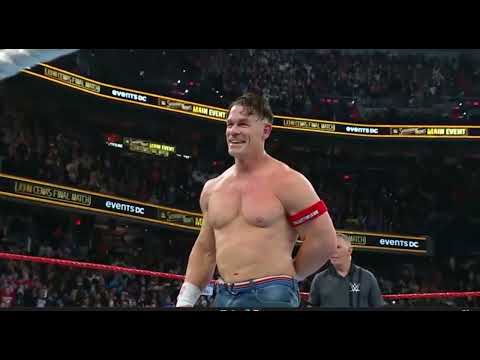 Thank you Cena , We see a referee in tears   01:42 :(