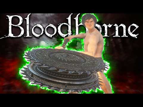 Bloodborne but I CAN’T ROLL & CAN ONLY LEVEL STRENGTH!
