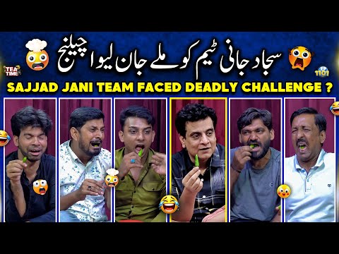Sajjad Jani Team Ko Mile Jaan Laiwa Challenges 🤯| Tea Time Ep 1101
