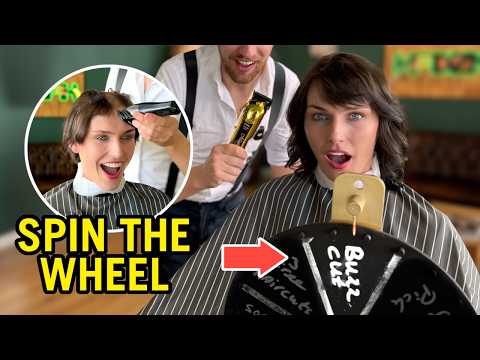 BUZZCUT or BALD? The Wheel Decided Her Fate! 😱