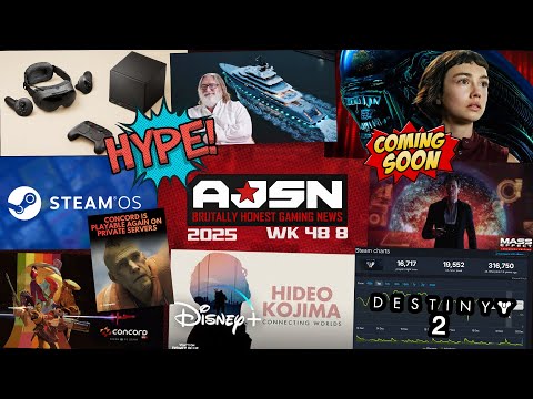 AJS News- STEAMS NEW MACHINE, VR & MORE!, Alien Earth Season 2, Concord is BACK?, Destiny 2 is DEAD?