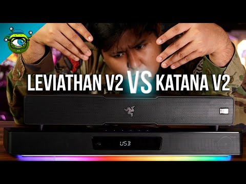 Which Soundbar Is Better? | Razer Leviathan V2 or Creative Katana V2 Head To Head