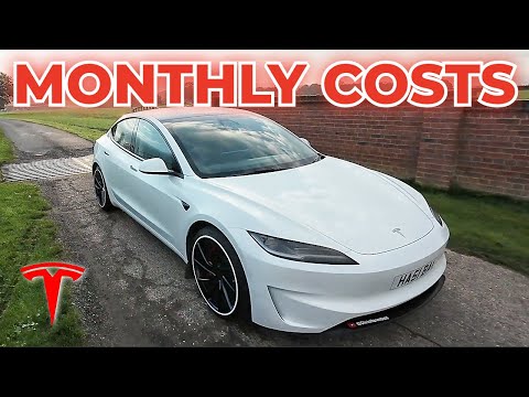 Tesla Model 3 Performance - My EXACT Monthly Costs