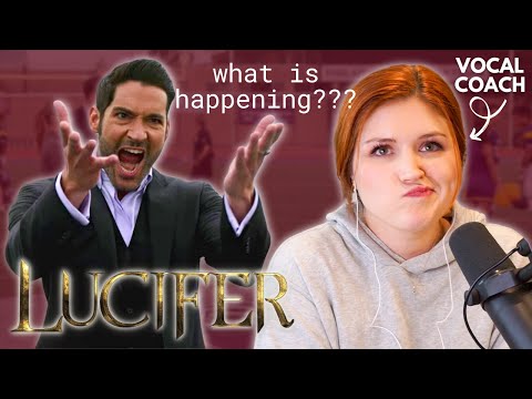 LUCIFER MUSICAL EPISODE I Vocal coach reacts