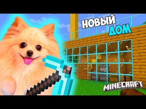УЛУЧШАЮ ДОМ В МАЙНКРАФТ ! СТЕКЛЯННЫЕ СТЕНЫ, МЕБЕЛЬ, БАШНЯ ! MINECRAFT