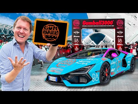 My TICKET to GUMBALL 3000! Invited to Join the MOST FAMOUS Supercar Rally