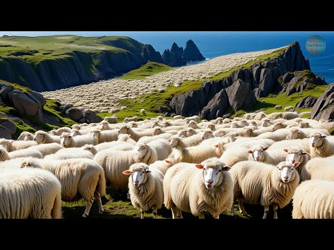 20 SHEEP Left On the ISLAND for 50 Years | Scientists Couldn't Believe Their Eyes