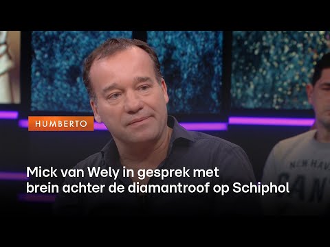 Mick van Wely spreekt brein achter diamantroof op Schiphol | Humberto