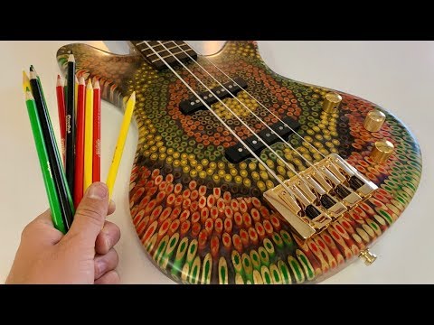 I Built a Reggae Bass Out of Colored Pencils