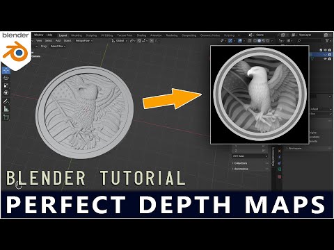How To Create PERFECT Depth Maps In Blender [COMPLETE TUTORIAL]