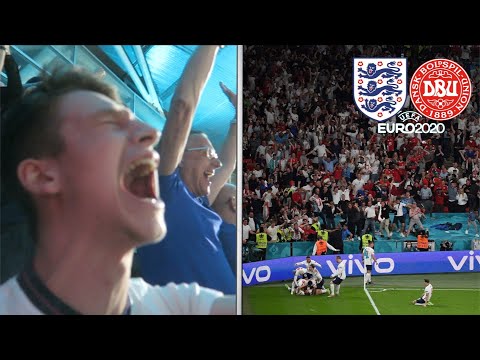 The Moment England Reached the EURO 2020 FINAL