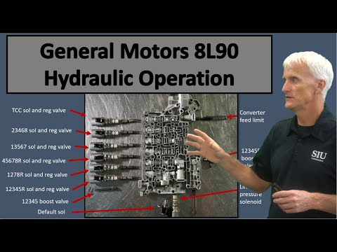 General Motors 8L90 hydraulic operation
