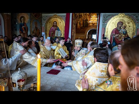 Божественна літургія та єпископська хіротонія у Києво-Печерській лаврі