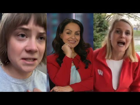 Lefties Losing It: Greta Thunberg before and after