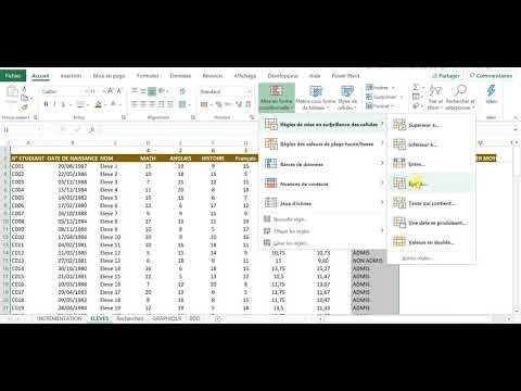Formation complète sur Excel pour débutant  1