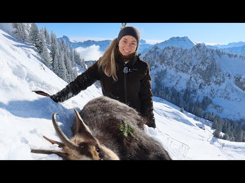 Auf Gamsjagd mit Lucy | Bergjagd im Winter ❄️