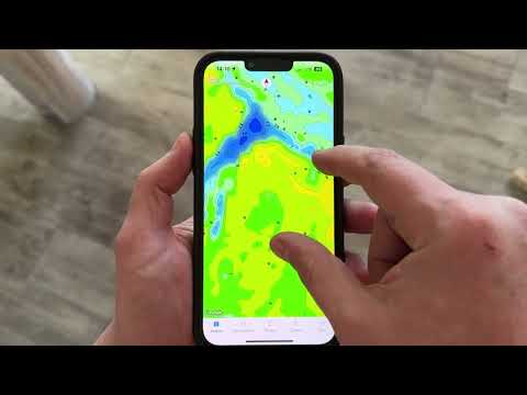 Загружаем свои карты рыбалки на мобильный телефон