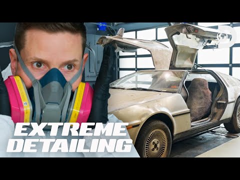 Dusty, Rusty DeLorean's Transformation | Extreme Detailing | Discovery