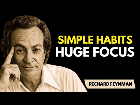 Simple 5 Habits Made Me More Focused in Just 3 Days | Richard Feynman Motivation