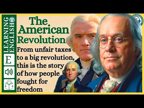 Improve your English  ⭐  Very Interesting Story - Level 3 -  The American Revolution | WooEnglish