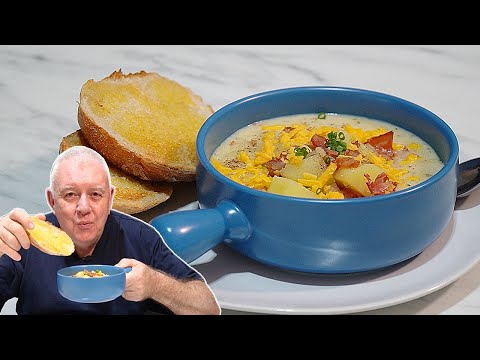 Old Fashioned Potato & Bacon Soup