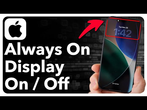 How To Turn On Or Off Always On Display On iPhone