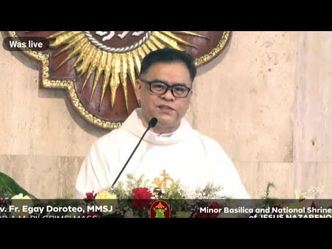 QUIAPO CHURCH LIVE TV MASS TODAY 7:00 AM DECEMBER 26, 2025 FRIDAY MASS