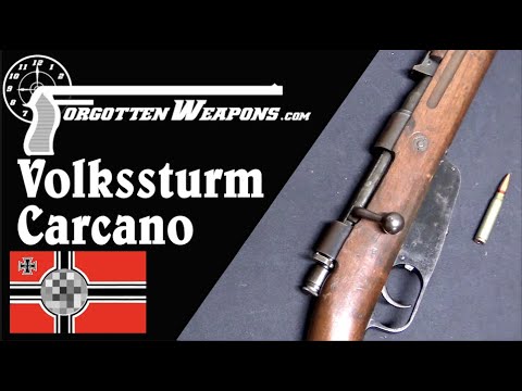 Krieghoff 8mm Mauser Carcano for the Volkssturm