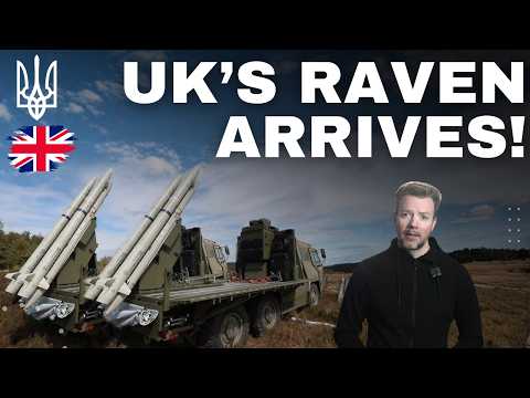 UK's Final Raven-SAM Arrives in Ukraine!