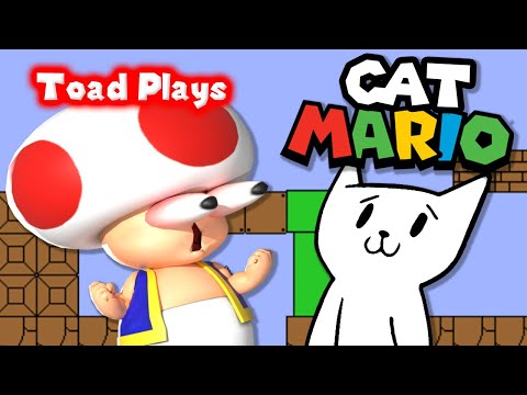 Toad Plays: CAT MARIOOO