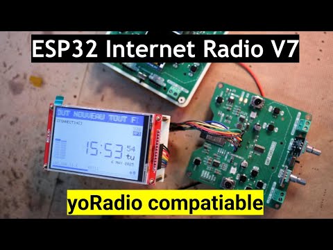 ESP32 Internet Radio version 7 - yoRadio compatible!