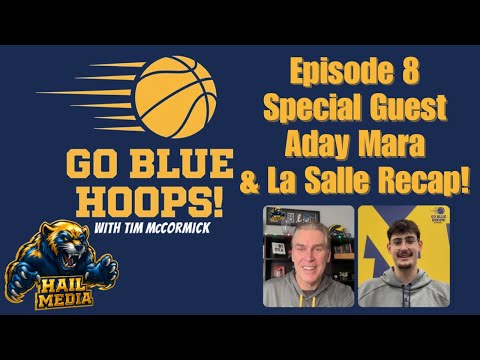 Tim McCormick Reacts to Michigan vs LaSalle | Aday Mara Interview