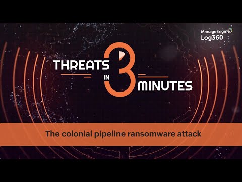 The colonial pipeline ransomware attack