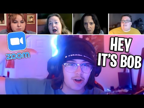 Bob Reed Funniest Moments Trolling Zoom Classes!