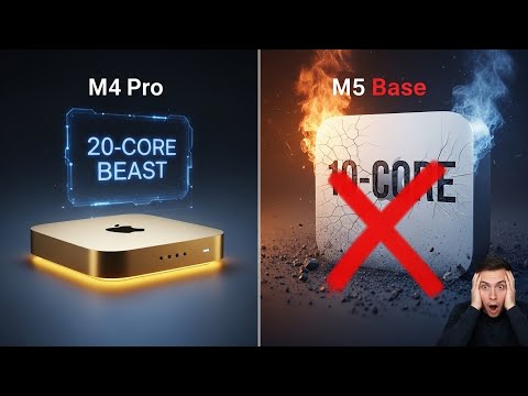 BIG TRAP! DON'T BUY! Apple M5 Mac mini vs M4 Pro