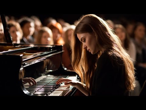 Though she was laughed at for reaching for the piano, her performance won over the crowd instantly..