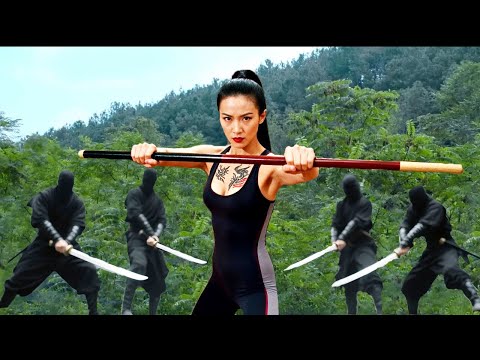 Blood debt! Japanese ninja raped and murdered a village girl; enraged, Kung Fu girl killed him!