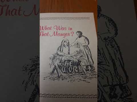 What was in that Manger?