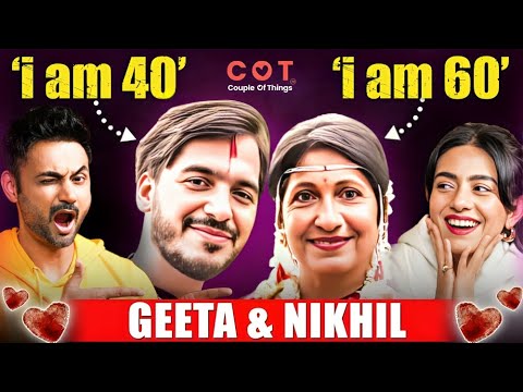 Geeta & Nikhil Exclusive Love Story I Amrita Rao I RJ Anmol I COUPLE Of Things  #agegaprelationship