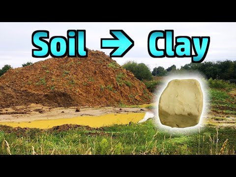 Cooking in Wild Clay Pottery - Part 1 - Collecting & Refining Clay