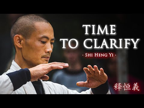 🍵 Tea Talk 🍵 with Shi Heng Yi: Time to Clarify