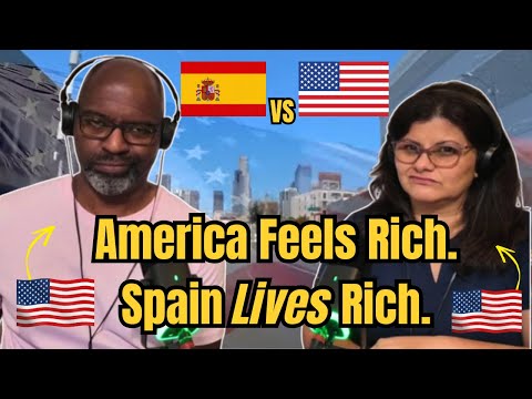 Why Spain Is RICHER Than America | Americans React