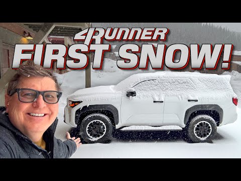 Is the New 2025 Toyota 4Runner Any GOOD in the Snow?