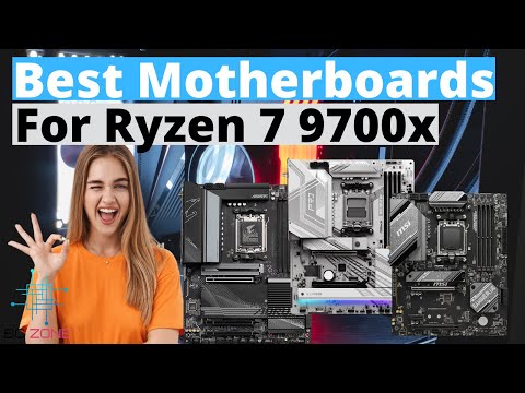 The Best Motherboards for the Ryzen 7 9700X For 2025! [TOP 3]