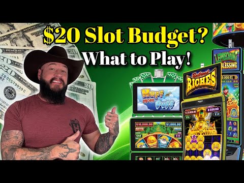 How to Play Slots on $20 🎰 Making your budget last! ⭐️ Minimum Bet Monday Show!
