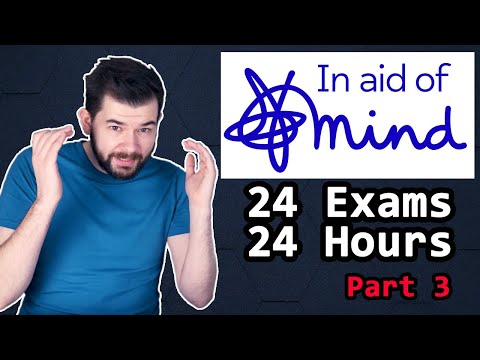 Maths Marathon: 24 Exams in 24 Hours (Part 3/3)