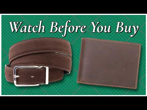 IDEAL Leathers for Classic Men’s Accessories (Buying Guide)