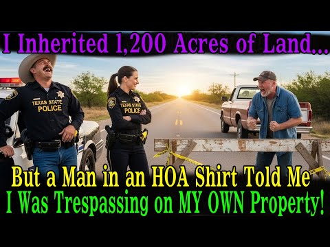 I Inherited 1,200 Acres of Land... But a Man in an HOA Shirt Told Me I Was Trespassing on MY OWN