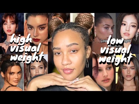 How to Find Your Face Visual Weight | High Visual Weight vs. Low Visual Weight