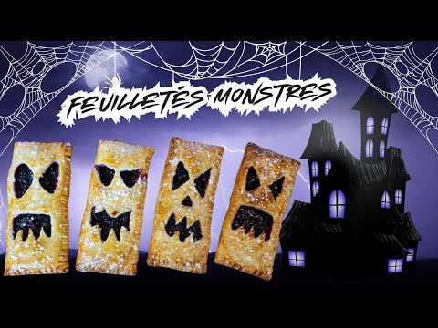 FEUILLETÉS D'HALLOWEEN, DES MONSTRES À DÉVORER AU GOÛTER